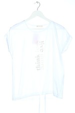 DECAY T-shirt imprimé Dames Haut T EU 36 blanc style décontracté