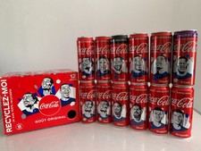 LOT 12 CANETTES COCA COLA EURO