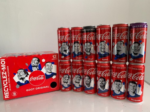 Lot canettes coca cola - lot, euro