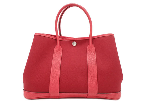 Sac main hermes - sac, toile