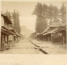 Japan, Nikko, Hatsuishi, Ferry, Stillfried et Andersen vintage albumen print T