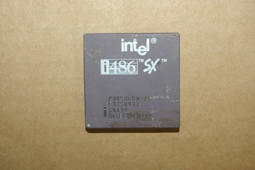 Processeur intel i486sx 25mhz - processeur,