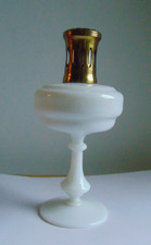 LAMPE BERGER  en opaline blanche vintage