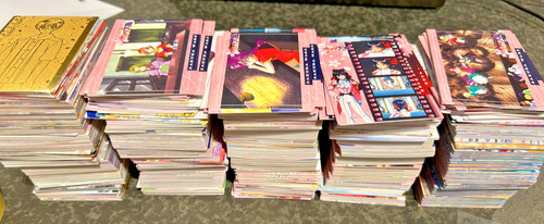 Lot cartes trading anime - lot,