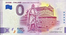 BILLET 0 EURO SUOMI FINLAND