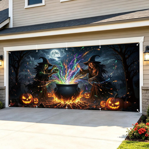 Halloween decorations witch - halloween,