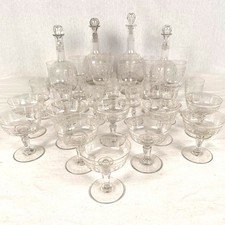 Service de verres en cristal