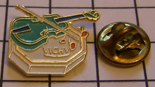 Pin pastille vichy violon - pastille,