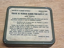 Trousse militaire de premiers secours pour gazés - pour sacoche de MAG ANP 51
