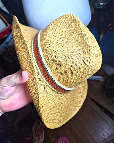 Vintage resistol straw western - vintage,