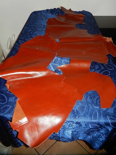 Lot chutes cuir qualité - lot,