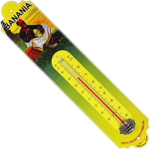 Thermomètre bombé hauteur