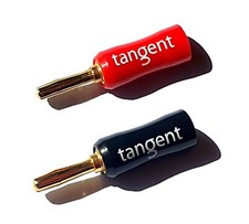 TANGENT Adaptateur Connecteur Banane Fil Brut Noir Rouge