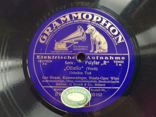 Leo slezak othello bajazzo - slezak,