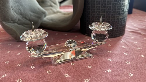 Swarovski lot double - swarovski, 2