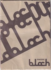 Bas nylon bloch FINESSE coloris Beige. Taille 1 - 8½. Italian vintage stockings.