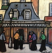 Tableau Paris Restaurant Le