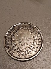 Pièce De 5 Francs En Argent