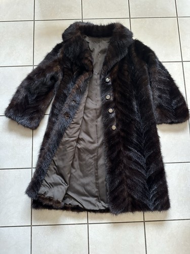 Manteau fourrure vison - manteau,