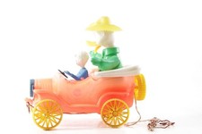 Ancienne Voiture Jouet Avec Poupées Jouet Enfant Voiture Mobile