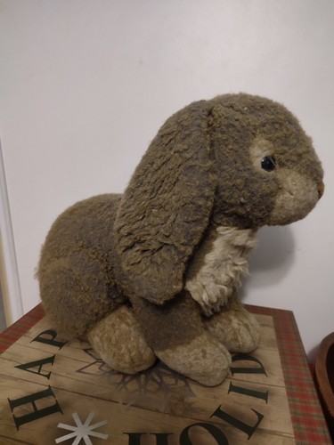 Peluche ancienne lapin pour - peluche,