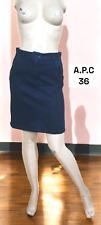 A.P.C Taille 36 ? Superbe jupe bleue en jeans jean denim