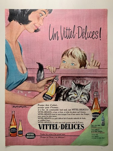 Publicite annees vittel - publicite,