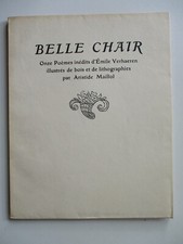VERHAEREN Emile / MAILLOL Aristide - Belle Chair  EO Ex N°47/49 Montval Curiosa 