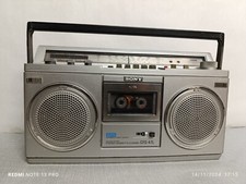 Ghettoblaster / Boombox Sony CFS-47L Fonctionne Vintage