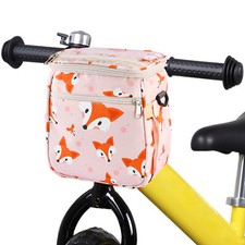 Panier de vélo pour enfants avec cadre avant sac de rangement pour guidon vélo