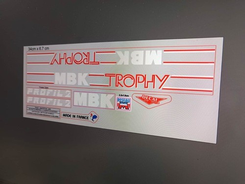 Kit stickers bmx - mbk, trophy