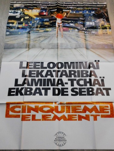 Cinquieme element affiche - le,