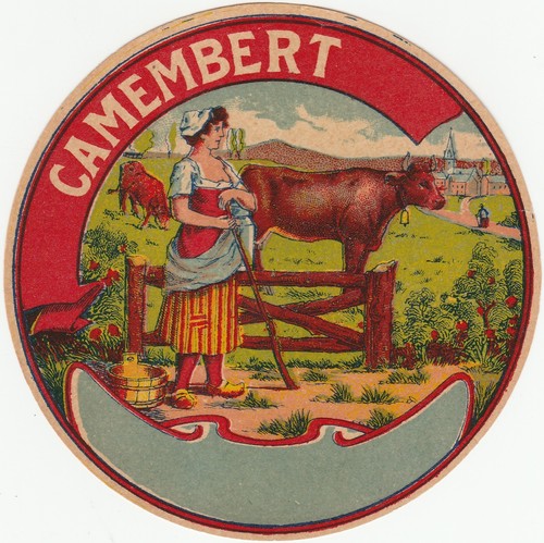 280 etiquette de - 280, camembert