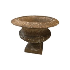 vase médicis en fonte /