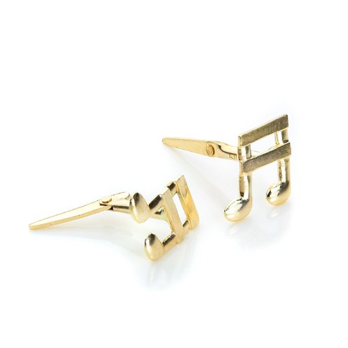 Boucles oreilles notes de - d'oreilles,