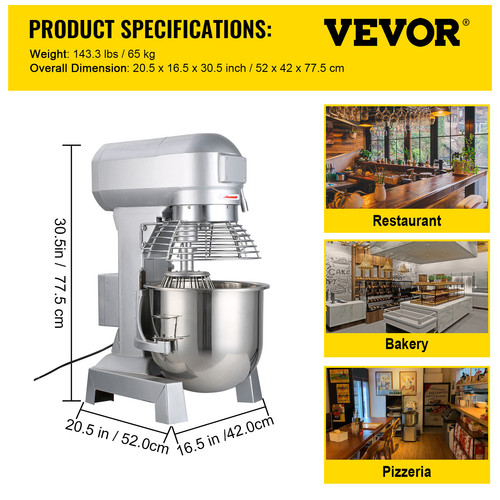 Vevor robot pâtissier - robot,