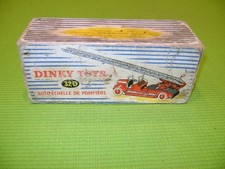 DINKY TOYS 32D AUTO ECHELLE DE POMPIER DELAHAYE BOITE VIDE D'ORIGINE AVEC CALE