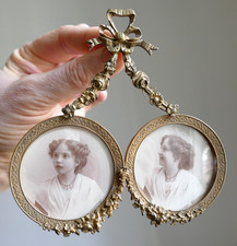Cadre photo double rond - cadre,