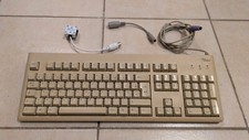 Clavier PS/2 avec adaptateur pour IBM PC XT AT compatibles type AMSTRAD KB5