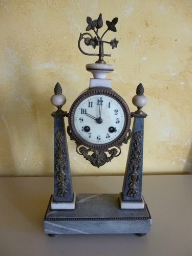 Pendule portique marbre - portique, gris
