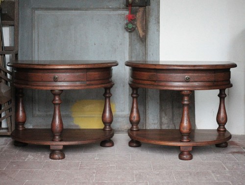 Paire table nuit bois - de, de