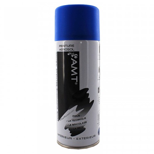 Bombe peinture bleu - bombe, de