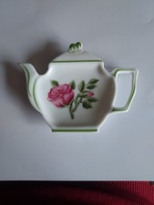 Porte Sachet De Thé En Porcelaine De Limoges Raynaud