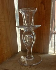 Beau bougeoir cristal saint