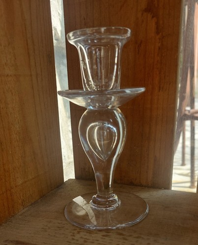 Beau bougeoir cristal saint