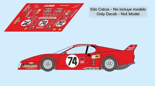 Autocollants ferrari 512 le - ferrari, bb