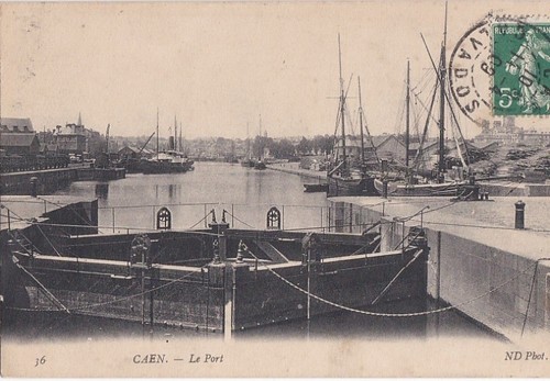 Cpa normandie calvados caen - 14,