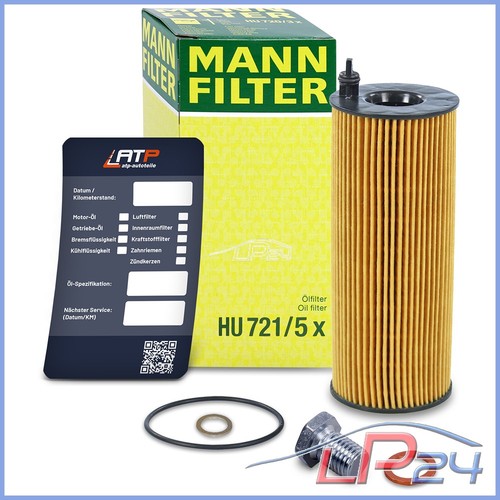 Mann filtre huile bouchon - mann,