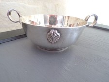 Bol métal argenté St Médard