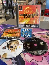✅Ridge Racer Type 4 - Sony PlayStation 1 - Avec Notice + Démo - ??FR